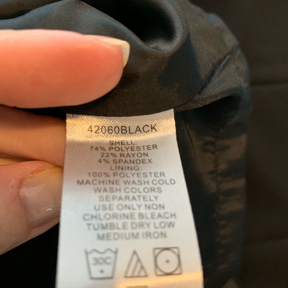 Lined pencil Skirt black - Picture 5 of 8